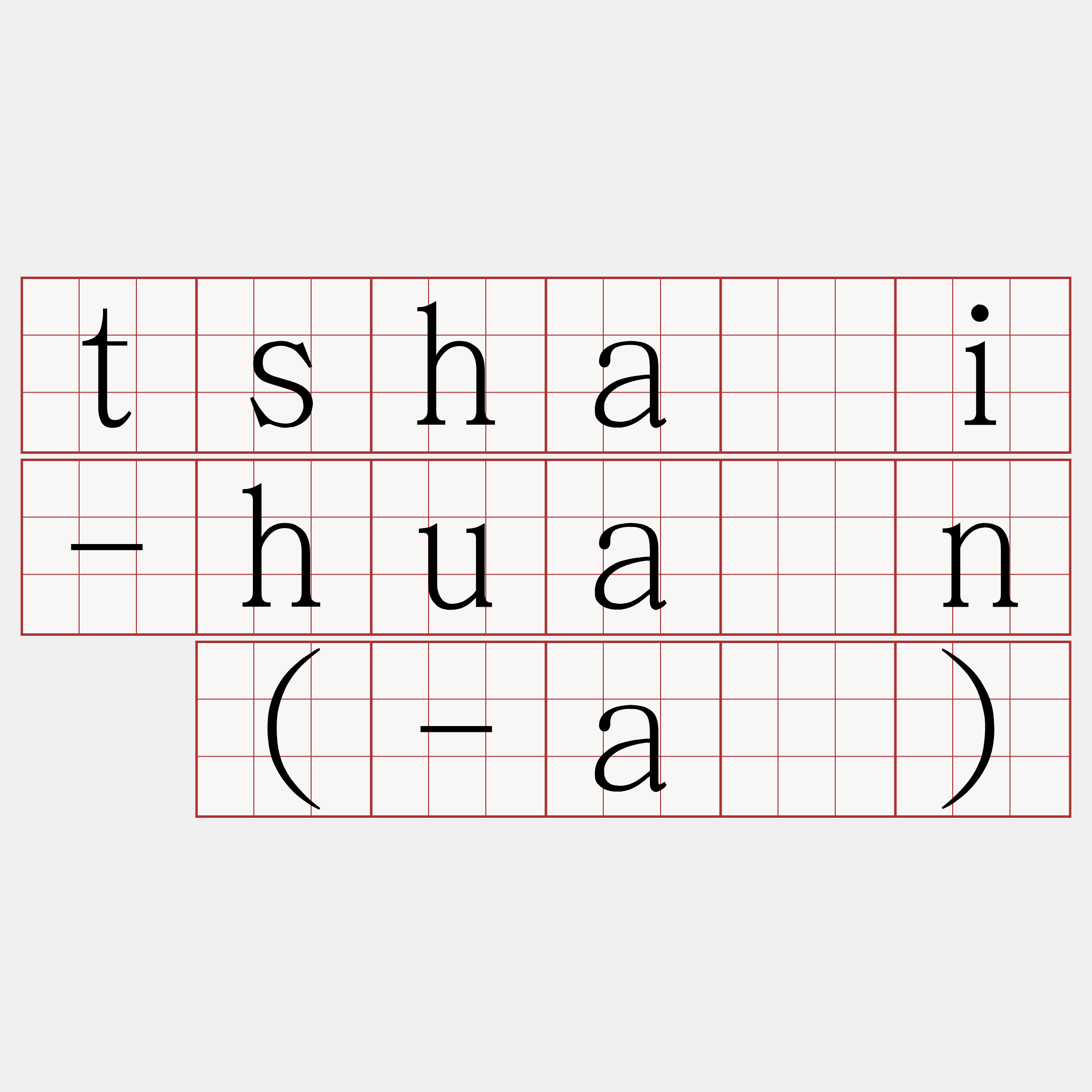 tshài-huàn (-á)